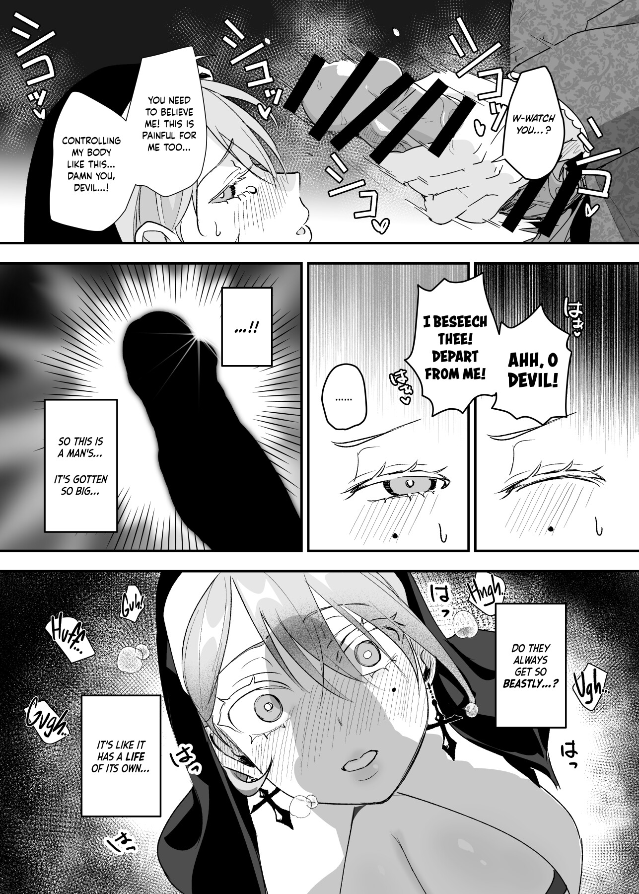 Hentai Manga Comic-Is This Truly a Prayer?-Read-16